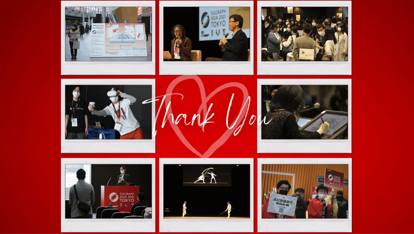 SIGGRAPH Asia 2021 Overcame Obstacles to Successfully Concluded its First Hybrid Edition in Tokyo